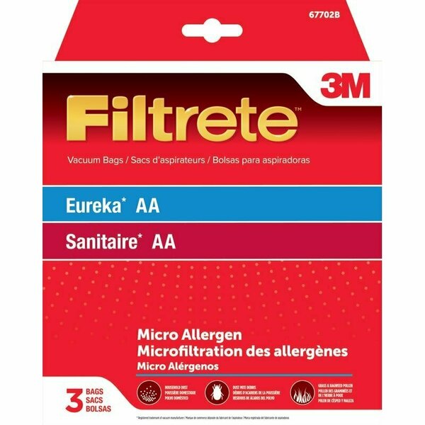 3M VAC BAG EUR/SANT AA, 3PK 67702B